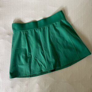 TNA Aritzia green tennis skirt